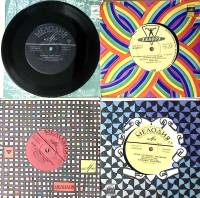 Набор виниловых пластинок (4 шт) В. Высоцкий Квартет Элекрон Сборник эстрады Мелодия 175 мм. Excelle