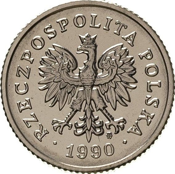 () Монета Польша 1990 год 500  &quot;&quot;    AU