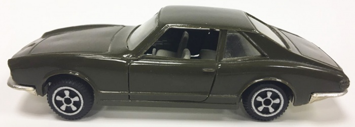 Игрушка-машинка &quot;Ghia V 280&quot;, СССР (сост. отл.)