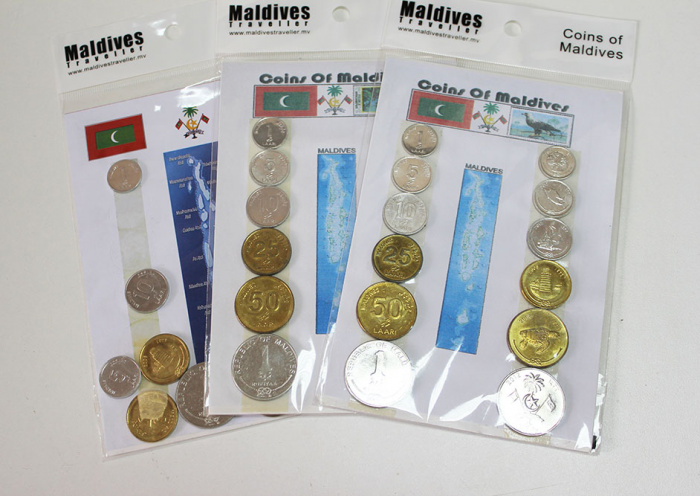 Набор монет Мальдивы 3 одинаковых набора по 12 монет, 2012 год (состояние на фото)