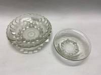 Конфетница и фруктовница на ножках стекло, СССР