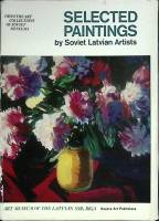 Набор открыток Латышская советская живопись 1976 Полный комплект 16 шт Ленинград Мягкая обл.  с. 