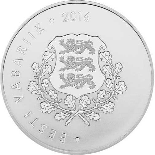 (2016) Монета Эстония 2016 год 10 евро &quot;XXXI Летняя олимпиада Рио 2016&quot;  Серебро Ag 925  PROOF