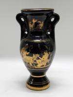 Ваза керамическая Кипр позолота Meonis 24 карата золото