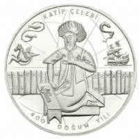() Монета Турция 2009 год 50 лир ""  Биметалл (Серебро - Ниобиум)  PROOF