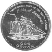 () Монета Тристан да Кунья 2006 год 1 крона ""   PROOF