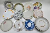 Блюдца чайные кофейные 29 штук разные 