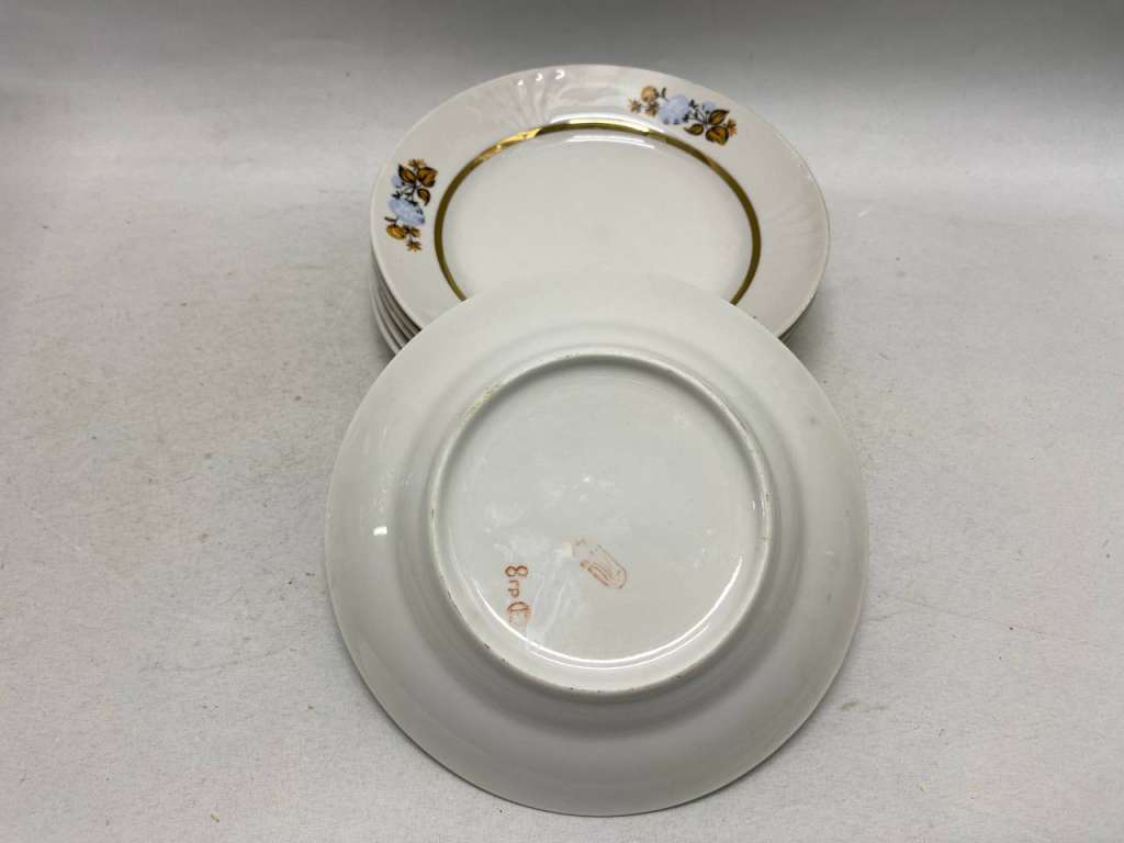 Тарелки десертные Рига СССР 6 шт