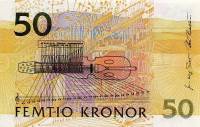(1996-2011) Банкнота Швеция 1997 год 50 крон "Енни Линд"   UNC