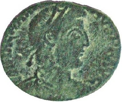 (№ (Бронса Maiorina) ) Монета Римская империя 1970 год 1 Centenionalis (Бронса Maiorina)