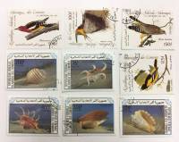 --  Набор марок Коморы 9 шт.  Гашёные , III Θ