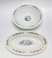 Салатник + селёдочница, ЗИК Конаково, СССР