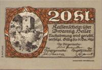 (№1920) Банкнота Австрия 1920 год "20 Heller"