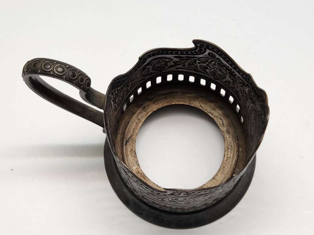 Подстаканник Кольчугино Советский космос Спутник Кремль винтаж СССР