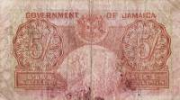 (№1958P-37b.3) Банкнота Ямайка 1958 год "5 Shillings"