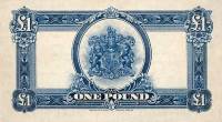 (№1927P-4) Банкнота Бермудские острова 1927 год "1 Pound"