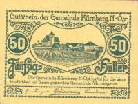 (№1920) Банкнота Австрия 1920 год "50 Heller"