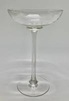 Конфетница на ножке ваза, стекло, СССР, (есть сколы)