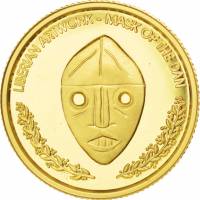 () Монета Либерия 2000 год 10 долларов ""   AU