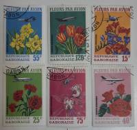 --  Набор марок Габон 6 шт.  Гашёные , III Θ