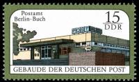 (1988-007) Марка Германия (ГДР) "Берлин"    Почтовые отделения II Θ