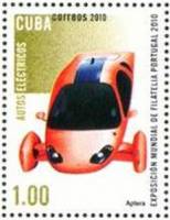 (№5451) Марка Куба 2010 год "Международная филателистическая выставка Португалия 2010", Гашеная