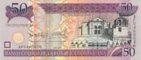 (№2006P-176a) Банкнота Доминиканская Республика 2006 год "50 Pesos Oro"
