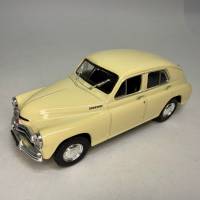 Масштабная модель ГАЗ М20 Победа 1:43 Наш автопром без коробки