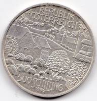 (№1996km3035) Монета Австрия 1996 год 500 Schilling (Области Мельница)