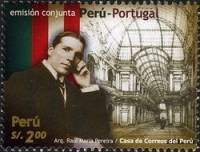 (№2007-2211) Марка Перу 2007 год "Rauacutel Мария Periera", Гашеная