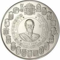 () Монета Испания 2000 год 10000  ""   Биметалл (Серебро - Ниобиум)  UNC