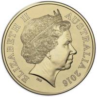() Монета Австралия 2016 год 2 доллара ""   Бронза  UNC