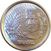 (№1994km632) Монета Бразилия 1994 год 5 Centavos