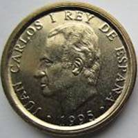 () Монета Испания 1995 год 100  ""   Медно-Алюминиево-Никельный сплав (Cu-Al-Ni)  UNC