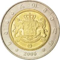 () Монета Грузия 2006 год 2  ""   Биметалл  UNC