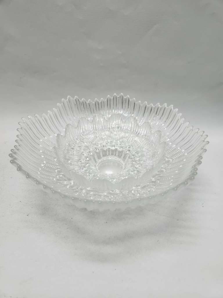 Салатник Фруктовница 2 шт красивые стекло 