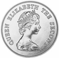 () Монета Тувалу 1980 год 10  ""    AU