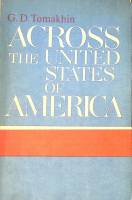 Книга По Сединенным штатам Америки на англ. яз. 1980 Г. Томахин Москва Мягкая обл. 176 с. С ч/б илл