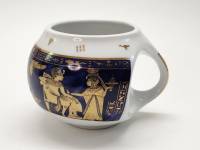 Кружка чашка чайная (Вазочка с ручкой) Египет сувенирная подарочная фарфор