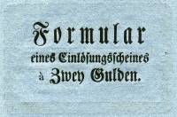 (№1811P-A45b) Банкнота Австрия 1811 год "2 Gulden"