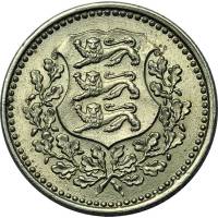 () Монета Эстония 1926 год 3  ""   Латунь, покрытая Никелем  UNC