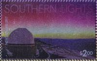 Марка из набора Новая Зеландия 2017 год "Южные огни", Гашеная