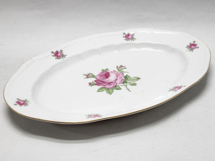 Блюдо овальное Роза 34х22х4 см Германия