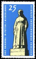 (1965-061) Марка Германия (ГДР) "Рейд Путтена"    Мемориалы III Θ