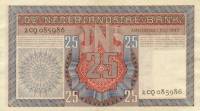 (№1949P-84) Банкнота Нидерланды 1949 год "25 Gulden"