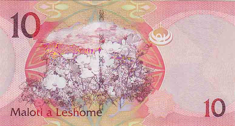 (2010) Банкнота Лесото 2010 год 10 малоти &quot;Правители &quot;   UNC