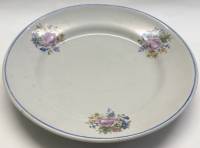 Тарелка суповая фарфор Пролетарий 1952 г
