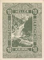 (№1920) Банкнота Австрия 1920 год "10 Heller"