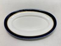 Селёдочница, блюдо овальное, 24,5*15,5 см., ЛФЗ