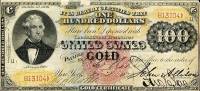 (№1875P-256) Банкнота США 1875 год "100 Dollars"